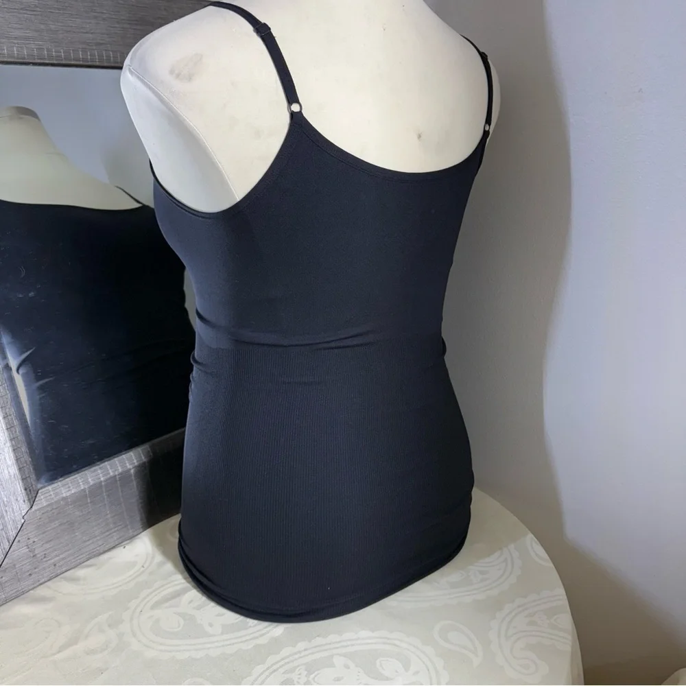 Isabel Maternity by Ingrid & Isabel Black Fitted Sleeveless Camisole